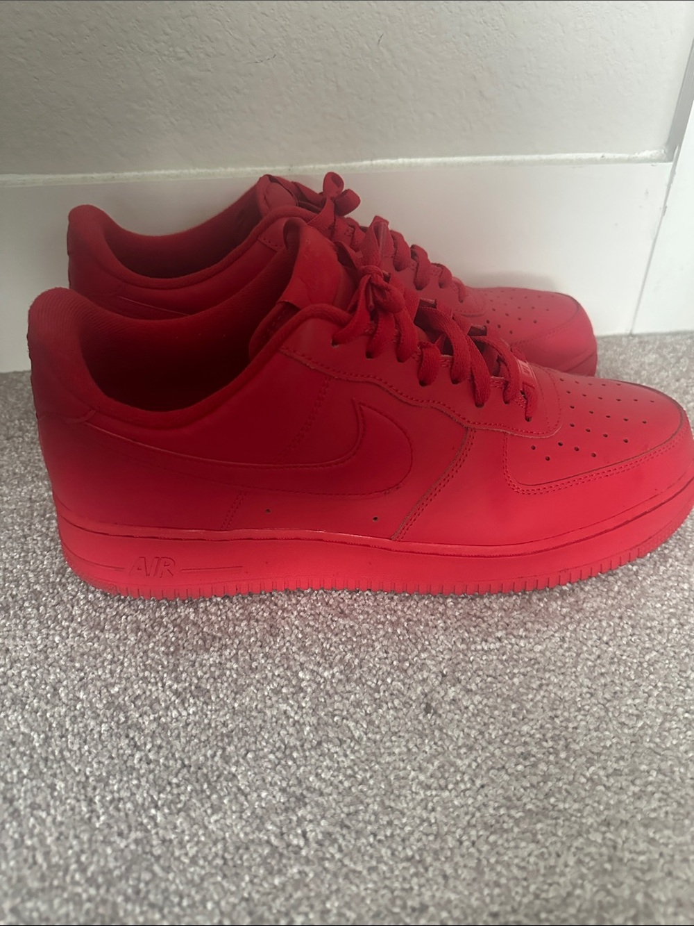 Nike Men’s Air Force 1 Low - Red